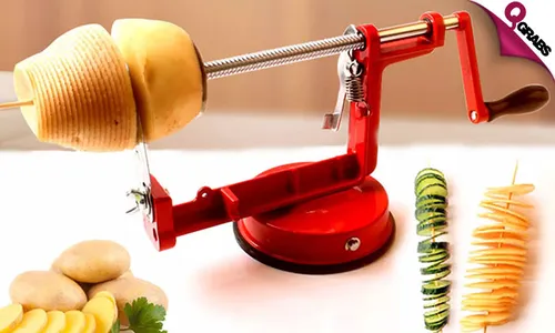 Twisted Potato Spiral Slicer!